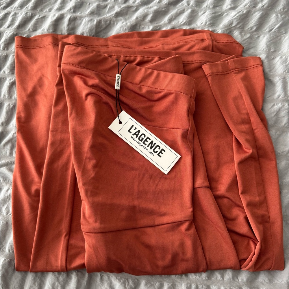 L'AGENCE Auburn Tube Top Jumpsuit